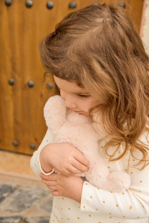 Peluche - Lapin Ninon rose clair - Image principale
