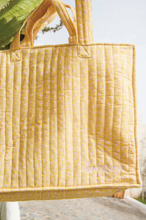Cabas - Mia Foulfleur Jaune - Image principale