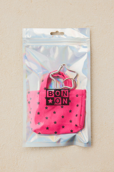 Porte-clés - Cabas Rose Blush - Image principale