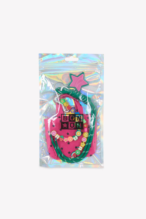 Porte-clés - Grigri Cabas Rose Blush - Image principale