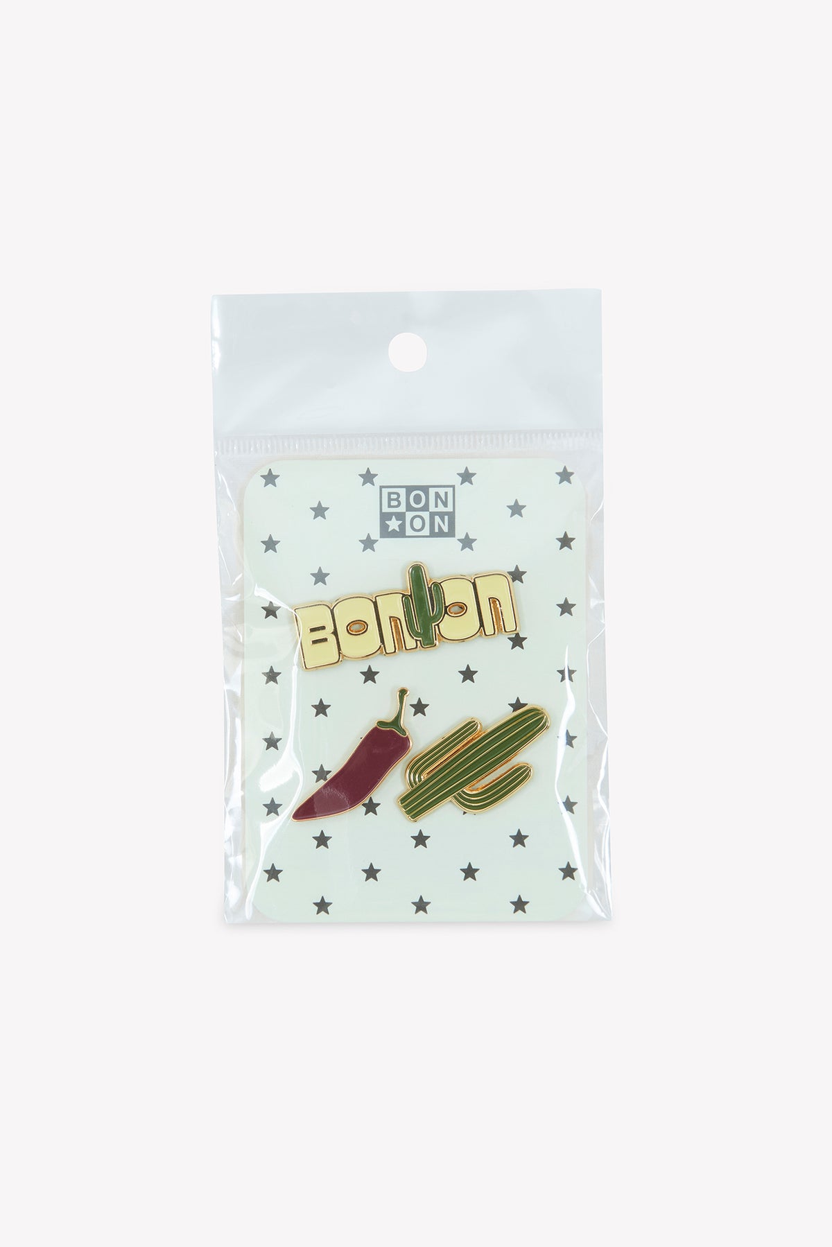 Set 3 Pins - Cactus Kaki