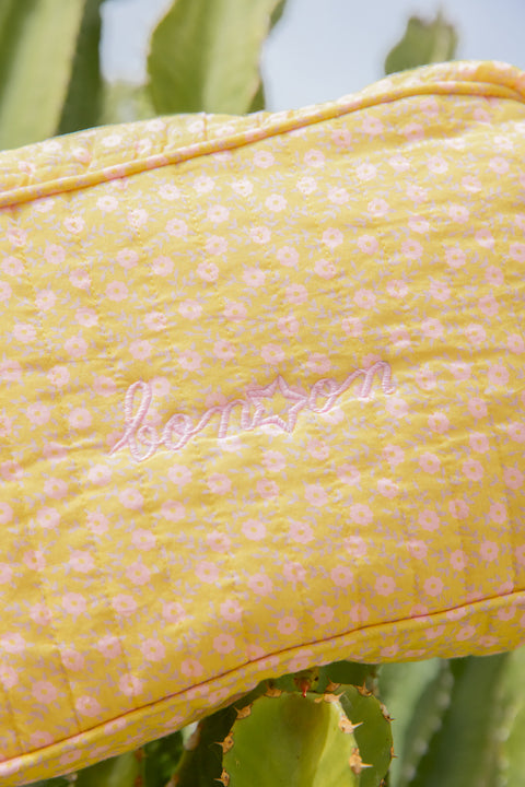Trousse de toilette - Foulfleur Jaune - Image principale