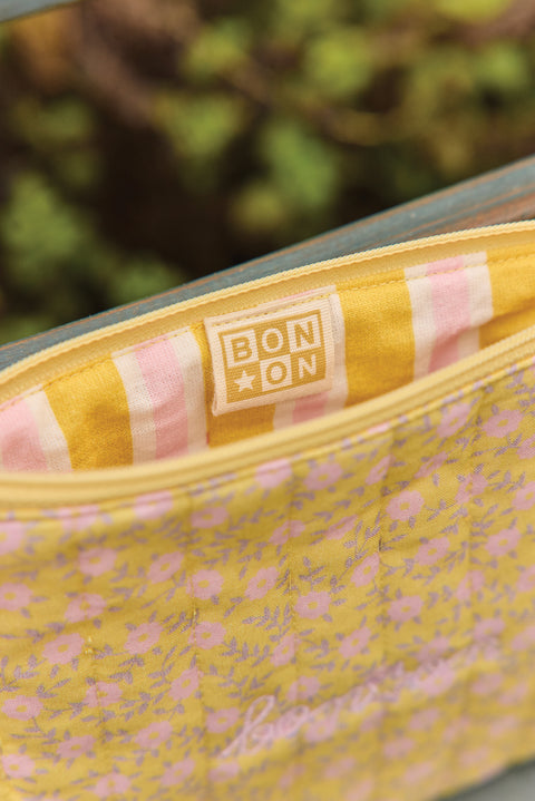 Pochette à bandoulière - Telma Foulfleur Jaune - Image principale