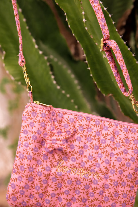 Pochette à bandoulière - Telma Foulfleur Violet - Image principale