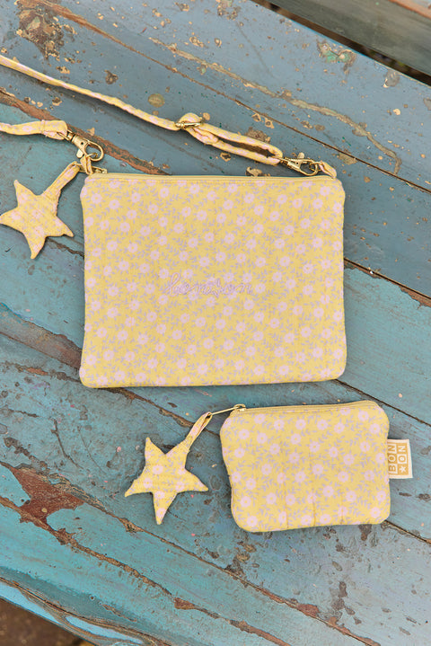 Crossbody pouch - Telma Foulfleur Yellow - Image principale