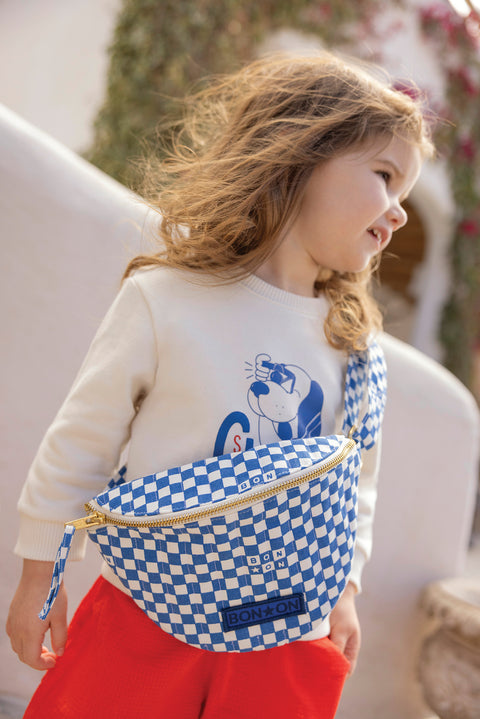 Banane - Damier bleu foncé - Image principale