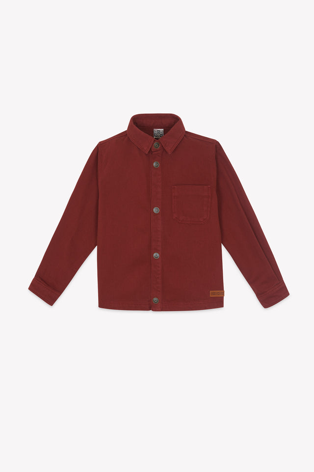 Overshirt - Maxime Trekking Red - Image principale