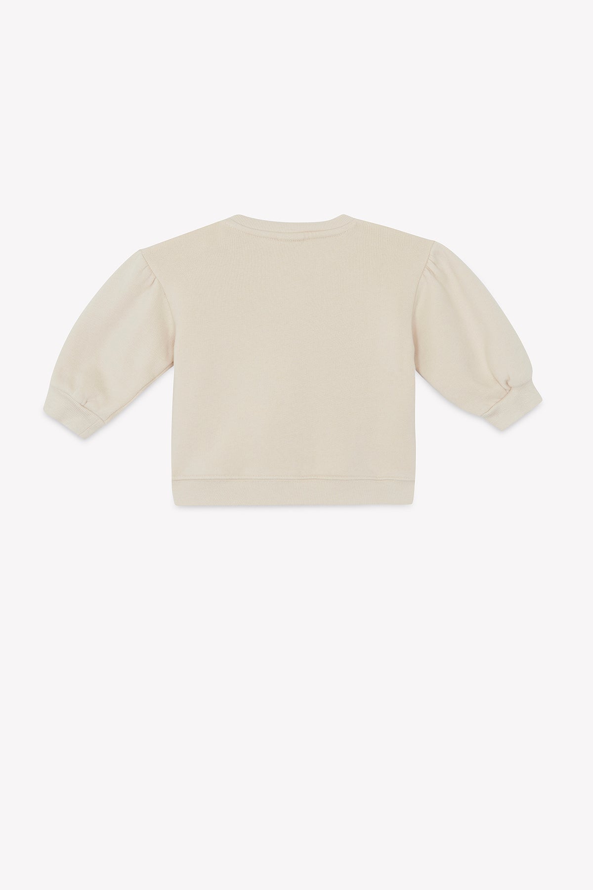 Sweatshirt - Lys Yeeehaw i fårefarve