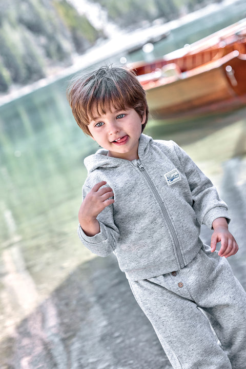 Sweatshirt - Lu Vintage Neps Marl Grey - Image principale