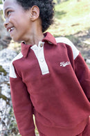 Sweatshirt - Moustic i trekkingrød