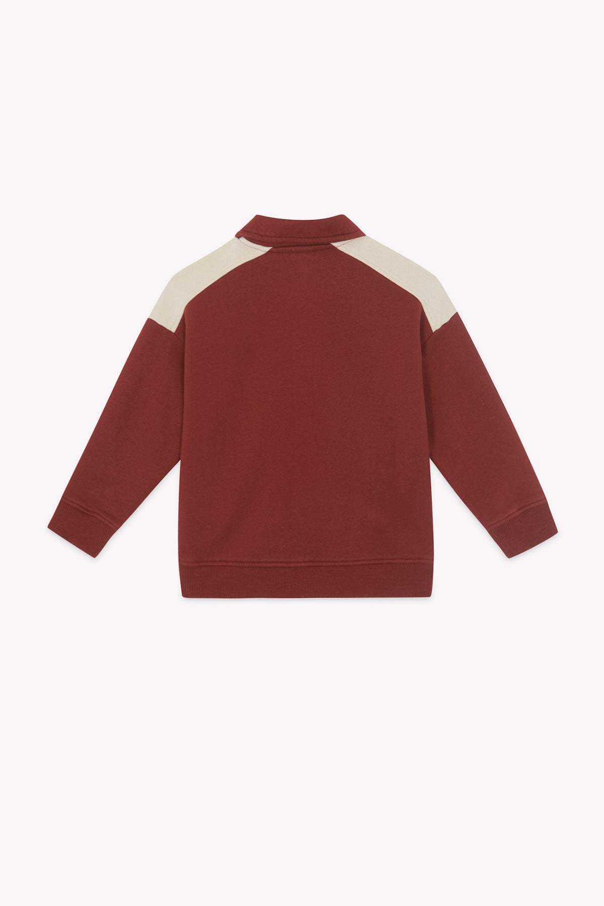 Sweatshirt - Moustic i trekkingrød