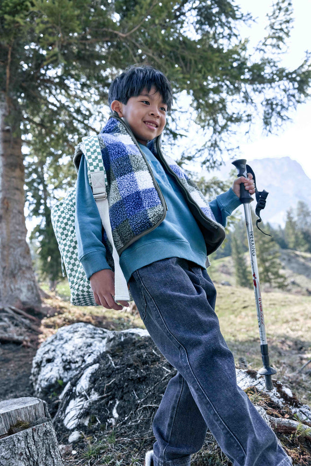 Gilet - Mont Blanc sherpa Bleu Brut - Image principale