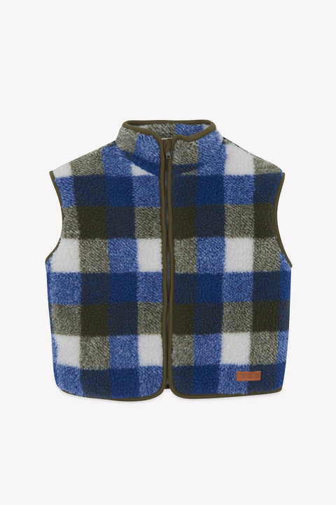 Gilet - Mont Blanc sherpa Bleu Brut - Image principale