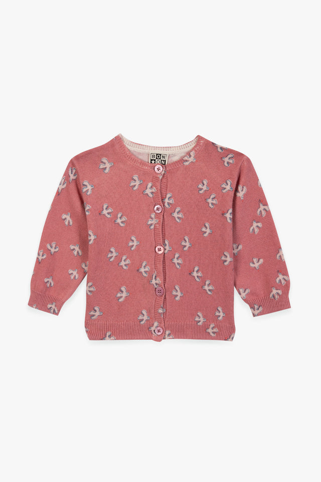 Cardigan - Lilet Print Little Birdy - Image principale