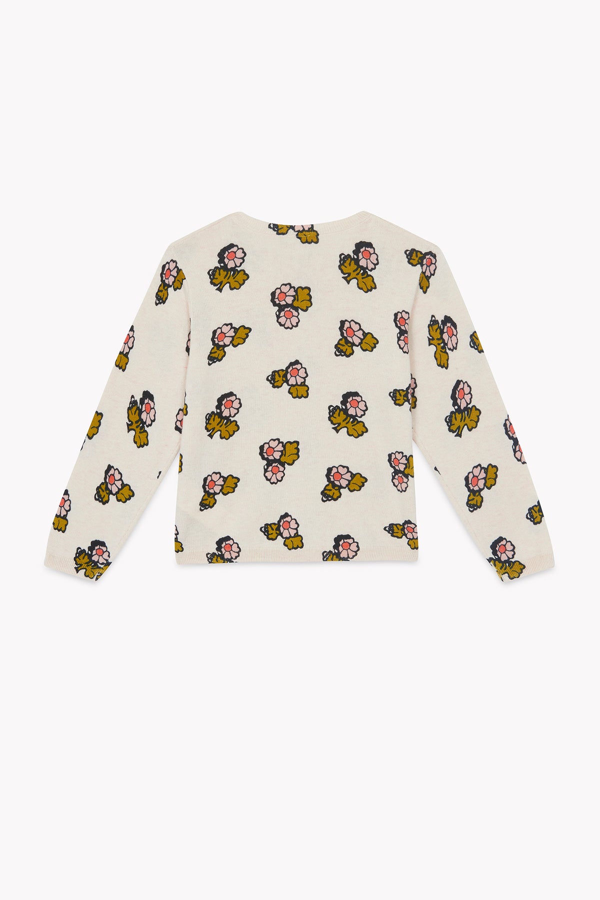 Cardigan - Lilou Faroe-Blumenmuster
