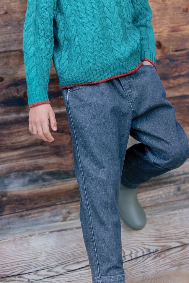 Jean - Fracas Denim Gris - Image principale