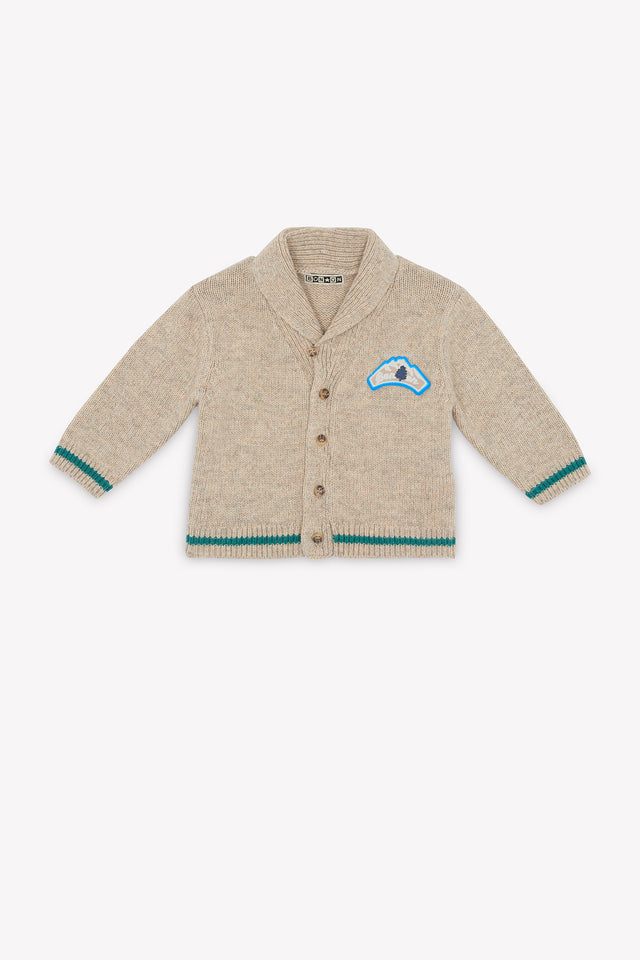 Cardigan - Hubert Beige Renne - Image principale