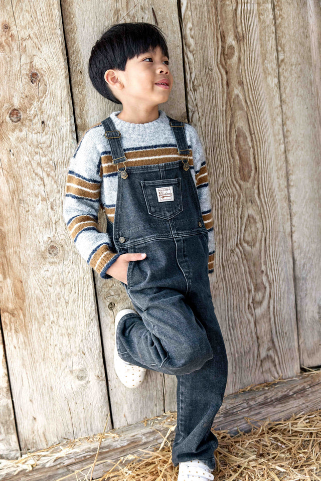 Pull - Milton Stripes Gris Chine - Image principale