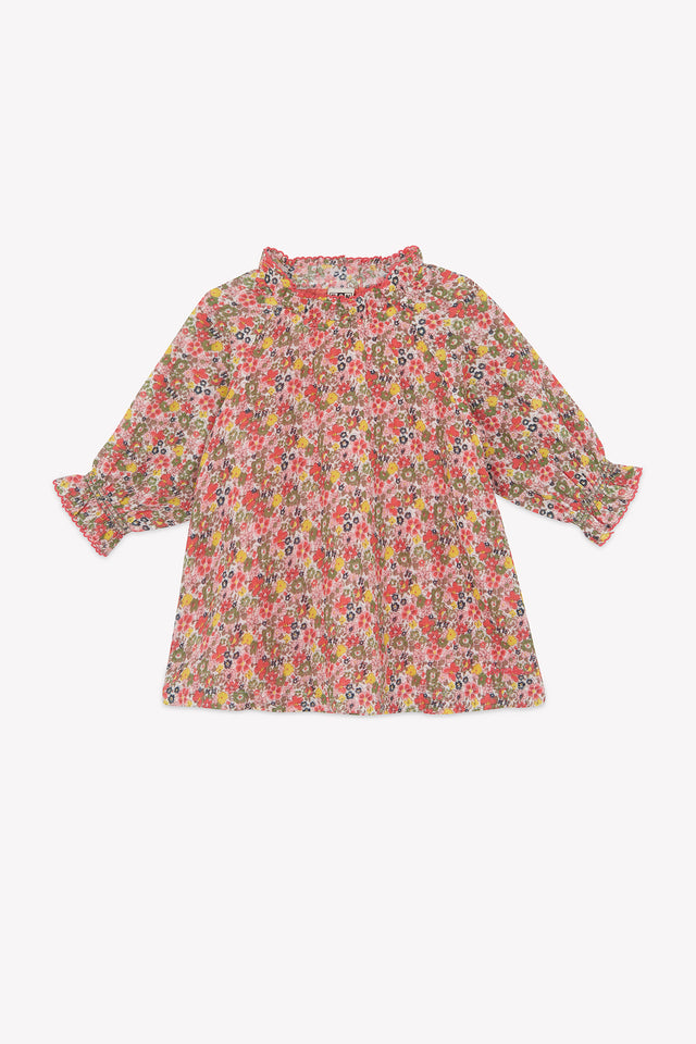 Kjole - Mala med engblomster - Image principale