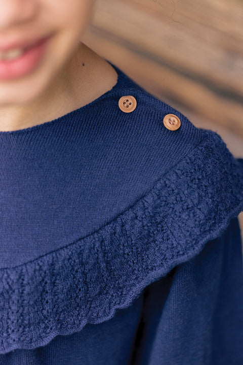 Robe - Margot Bleu Brut - Image principale