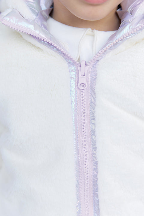 Doudoune - Moove Rose Irise - Image principale