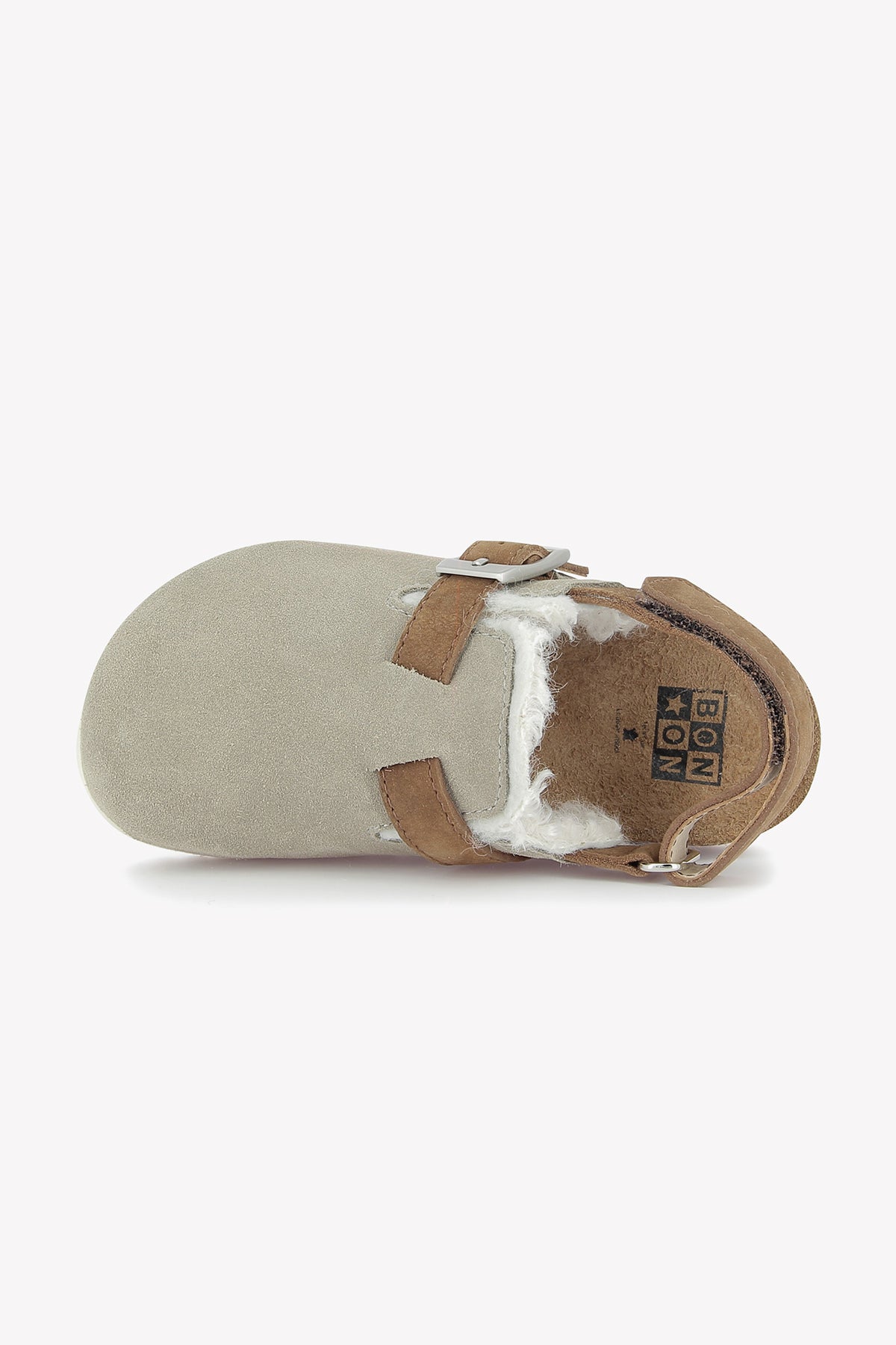 Fur-lined clogs - Luv Grey