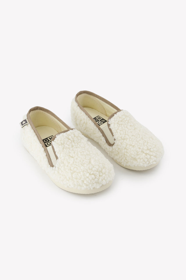 Chaussons - John Sherpa Mouton Ecru - Image principale