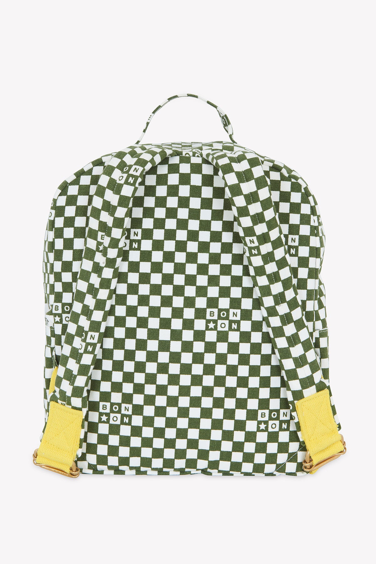 Mochila - Cuadros verdes
