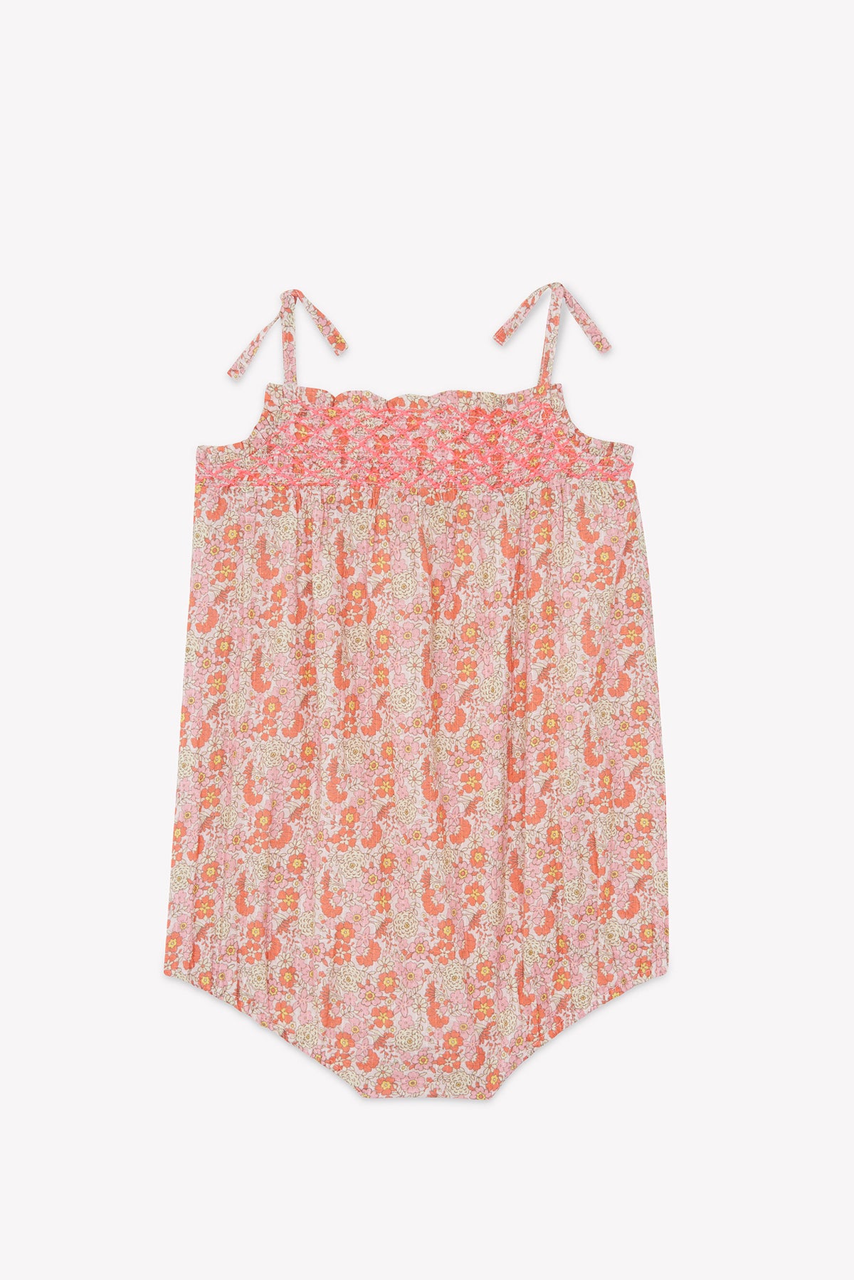 Jumpsuit - Calina vintagebloemen roze