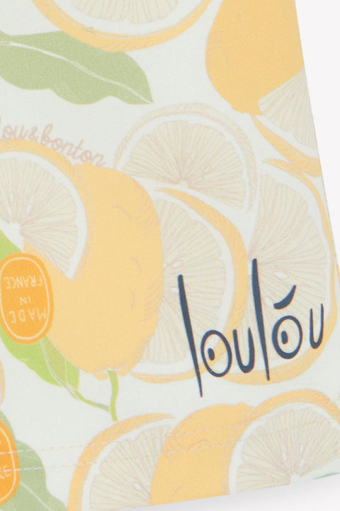 Short de bain - L'Océan Limone Loulou x Bonton - Image principale
