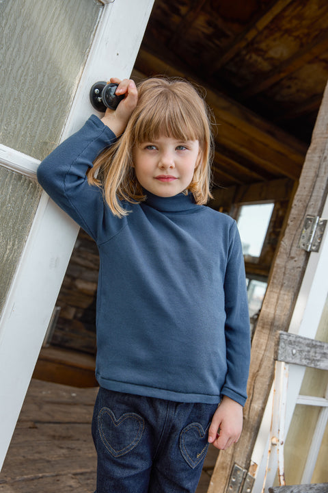 Sous-pull - Titou Sailor Blue Coton - Image principale