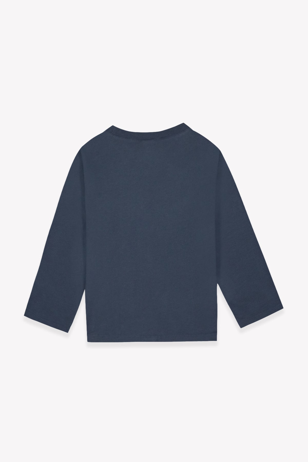 T-Shirt - Taxo meerblau mit Logo aus Baumwolle