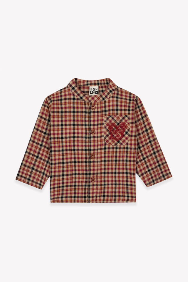 Chemise - Never Carreaux Coton - Image principale