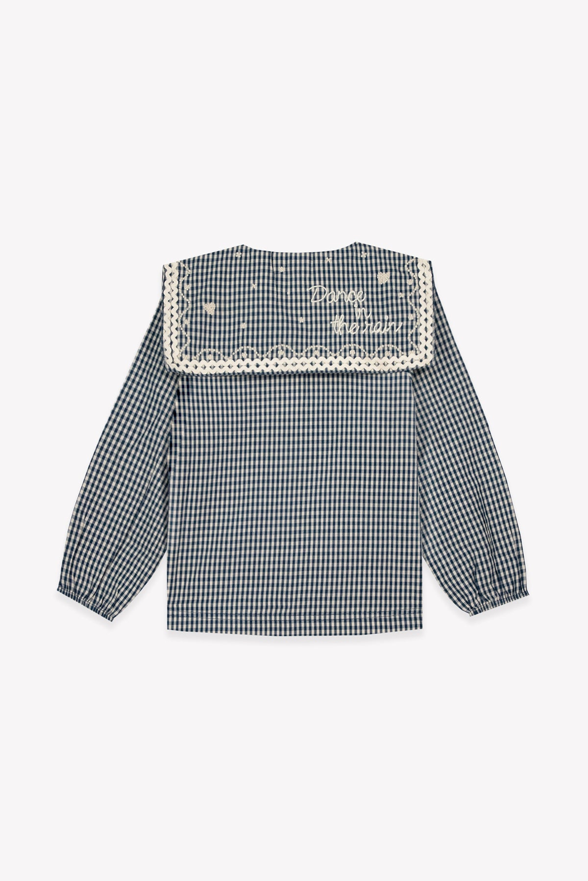 Shirt - Pioupiou Two-Tone Gingham Cotton