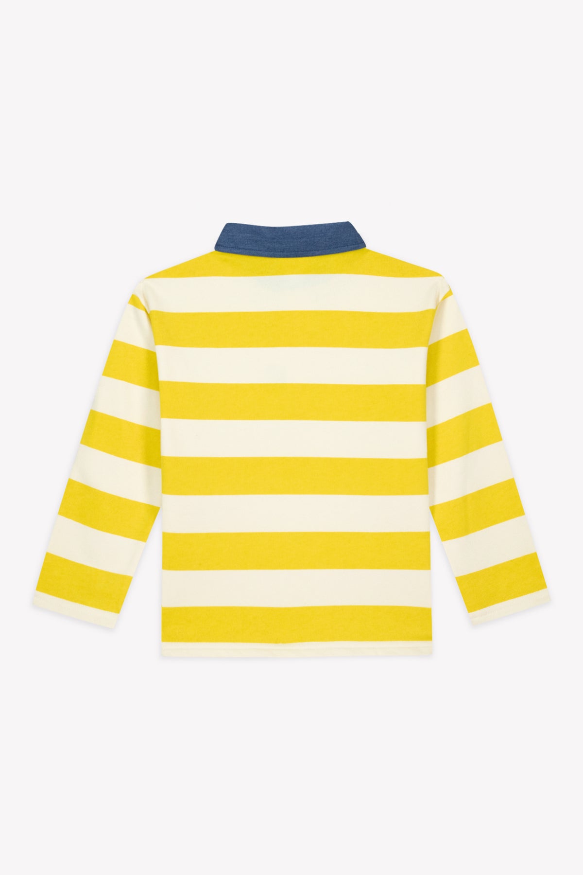 Polo - Pesto Rayures Jaune Coton
