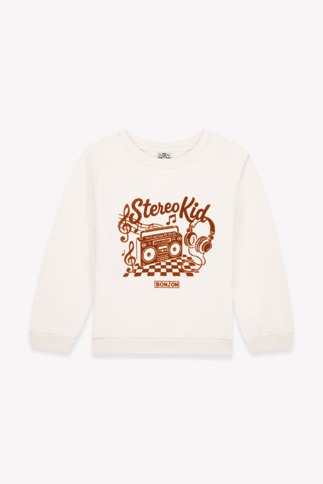Sudadera - Stereokid Milk de algodón - Image principale