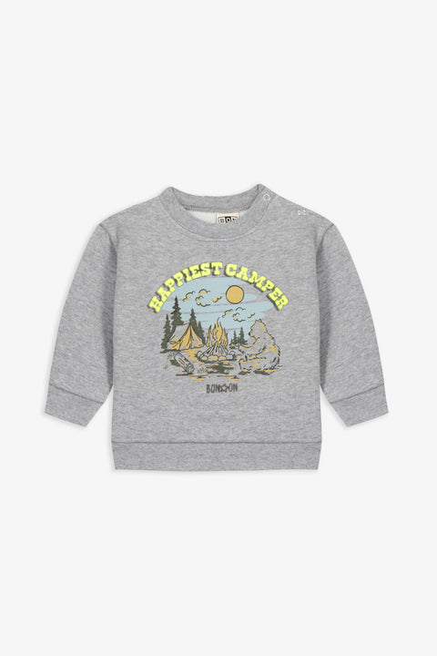 Sweat - Smily Happiest Coton - Image principale