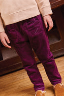 Trousers - Duck Purple Rain Velvet