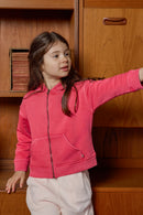 Sweatshirt - Power Pink Cotton