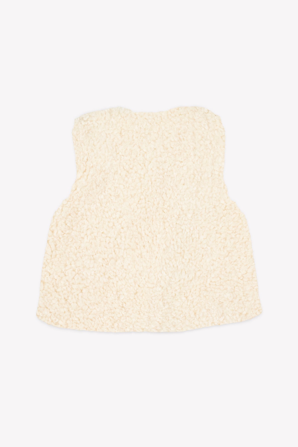 Vest - Beti Milk Sherpa