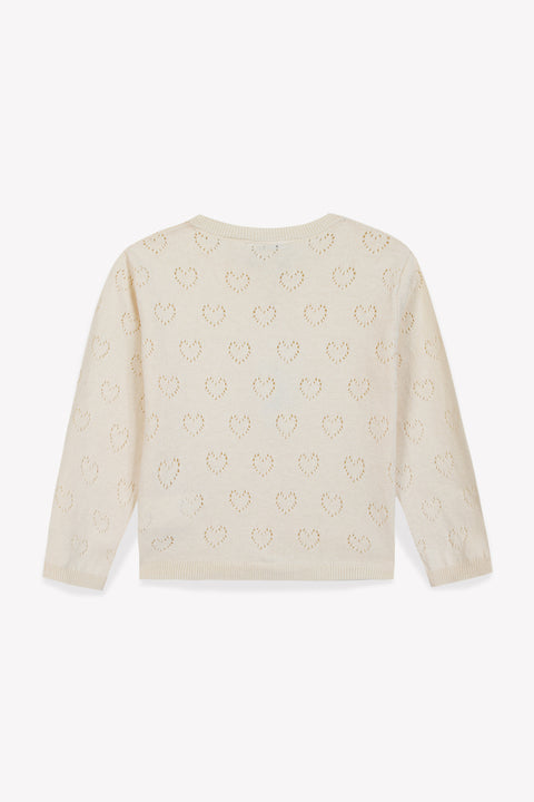 Cardigan - Lilou Milk Coton Cachemire - Image principale