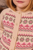 Cardigan - Pia Milk Jacquard