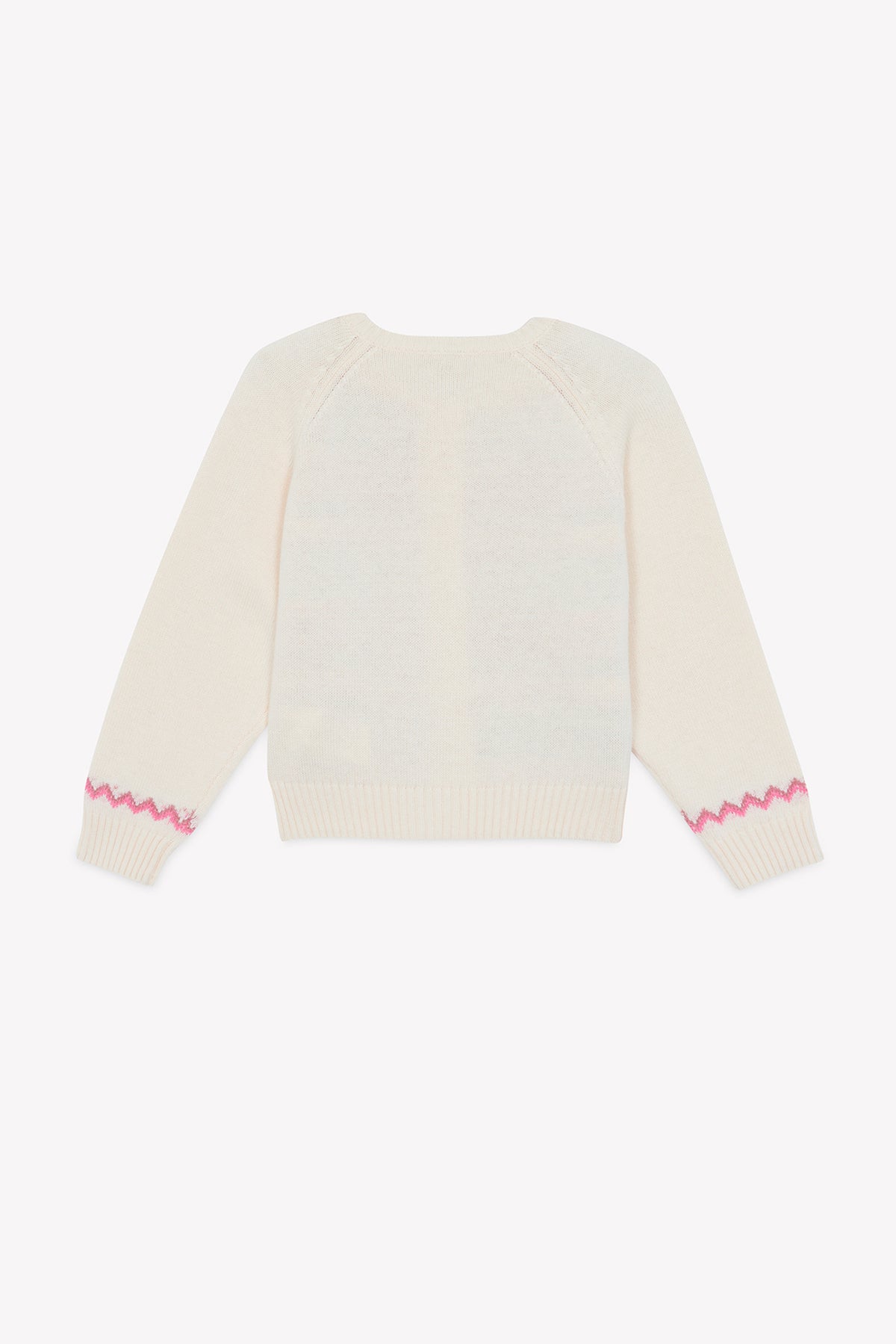 Cardigan - Pia Milk Jacquard