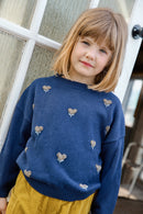 Sweater - Lovely Blue Cotton