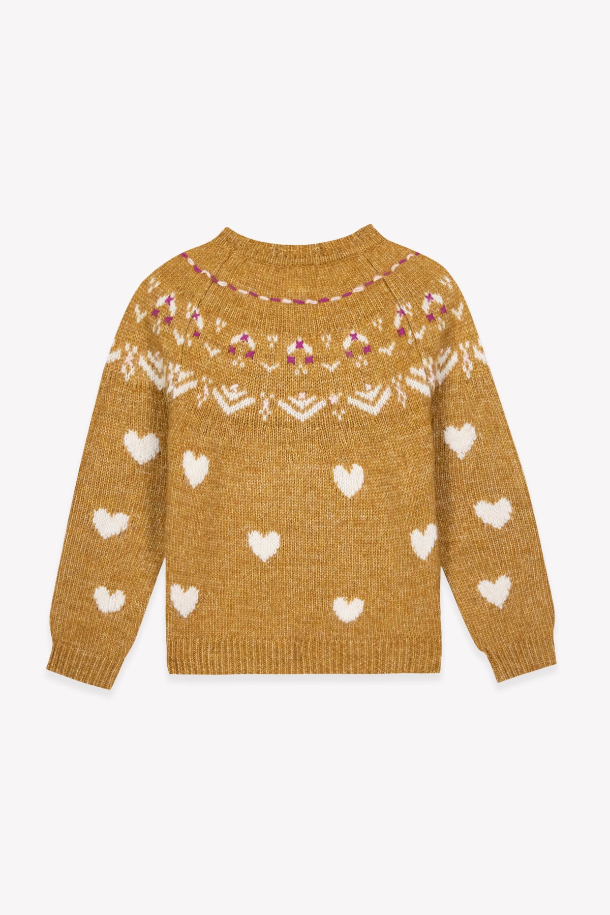 Sweater - Pastel Nuts Jacquard