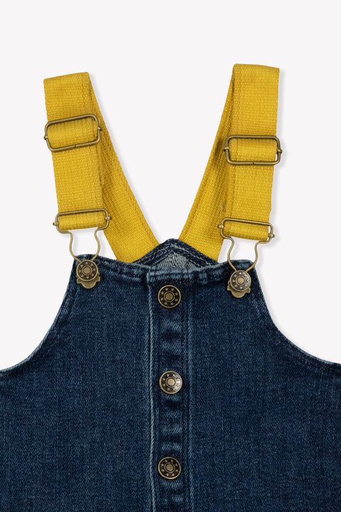 Salopette - Poisson Denim Malaga Coton - Image principale