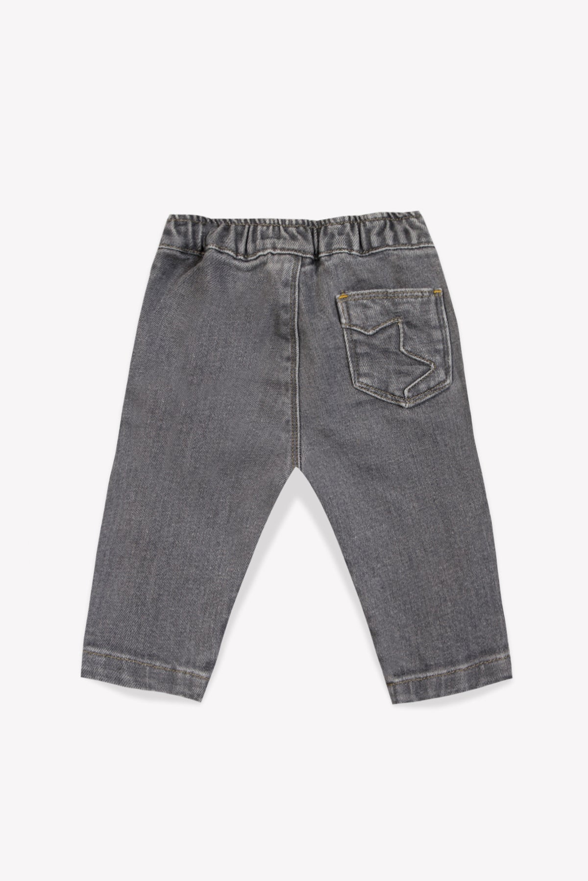 Jeans - Mike i grå denim og bomuld