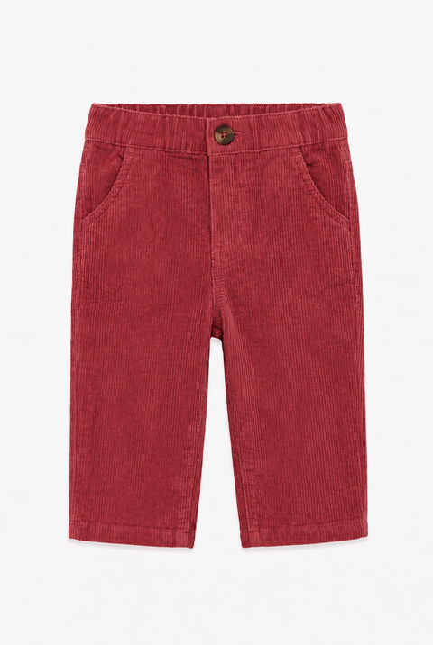Pantalon - Pampa Rose Velours - Image principale