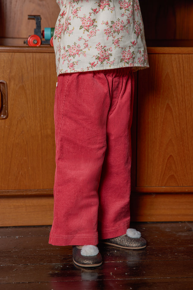 Pantalon - Pampa Rose Velours - Image principale