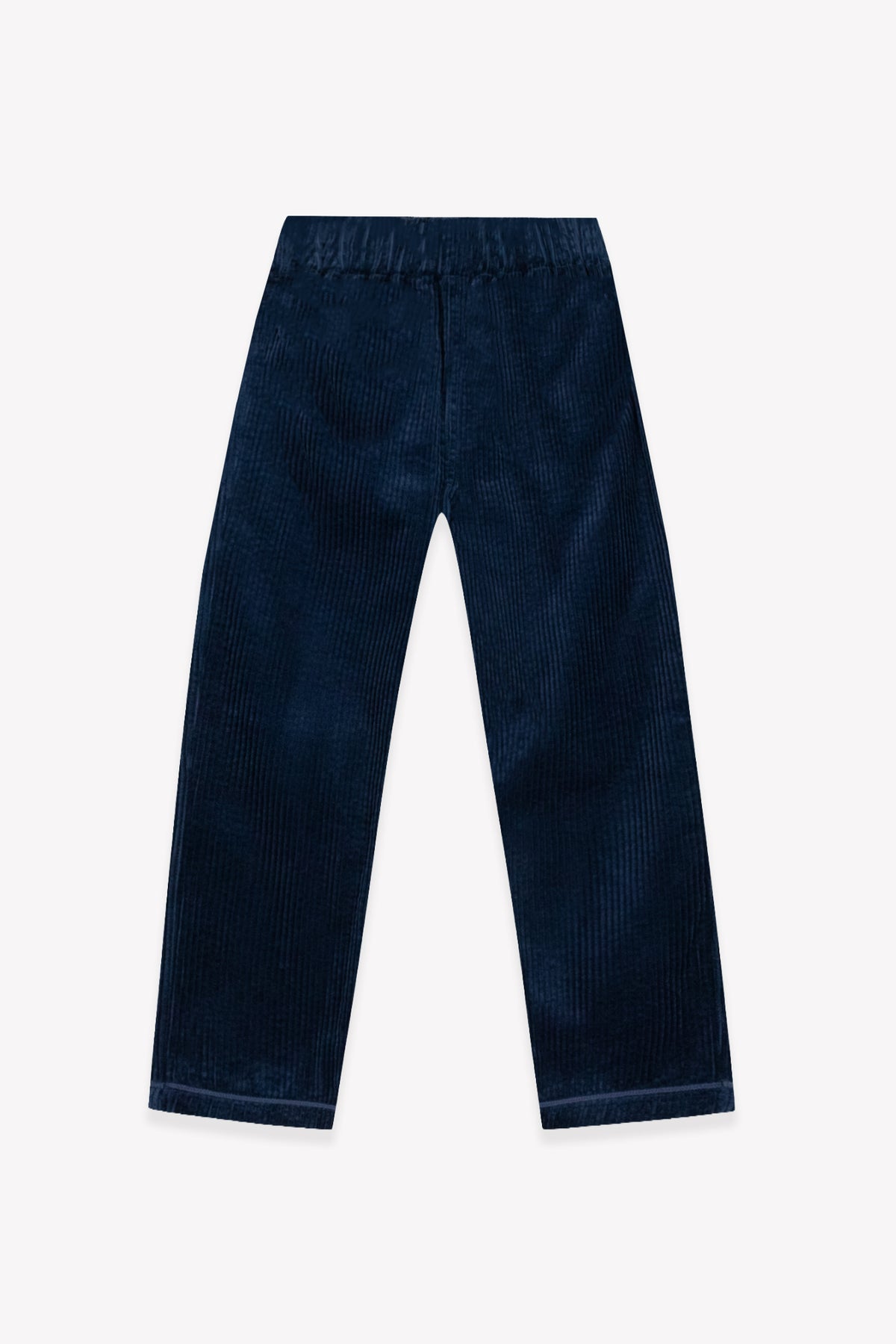 Broek - Duck koningsblauw fluweel